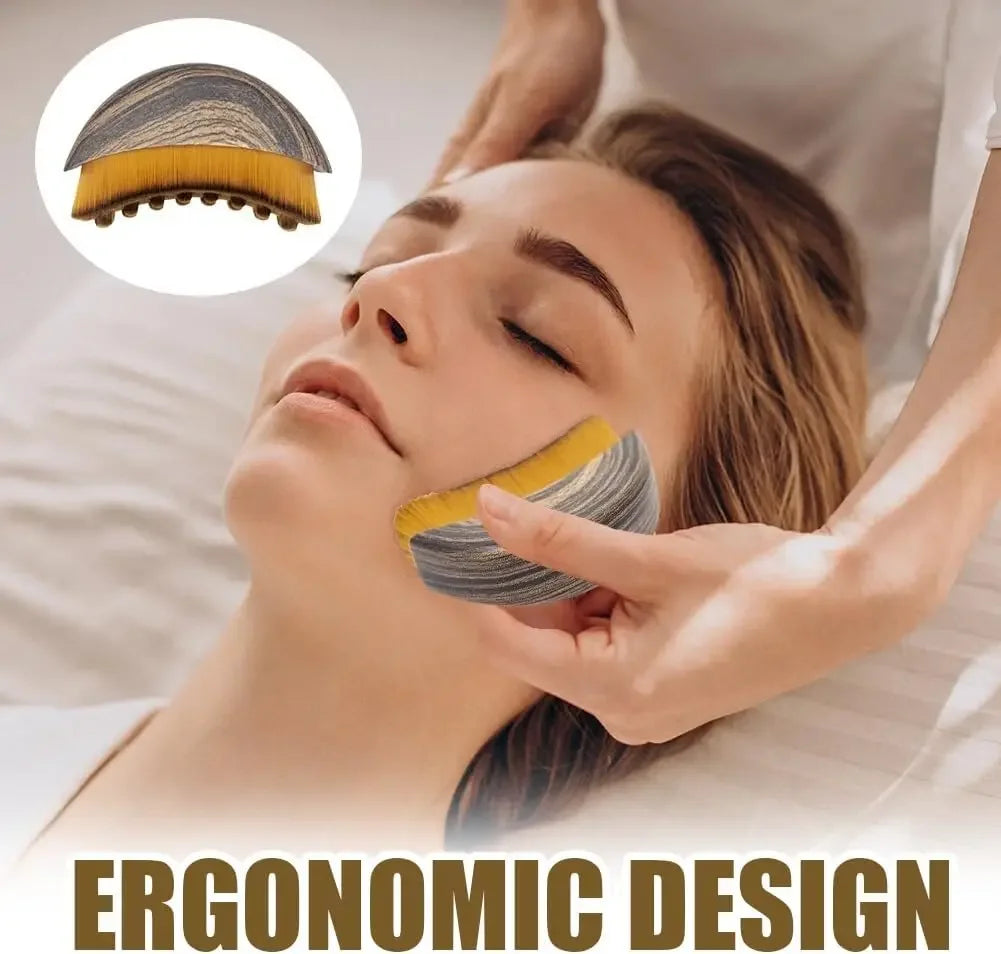 Escova Massageadora Facial para Contorno e Drenagem – Seu Momento de Autocuidado Todos os Dias