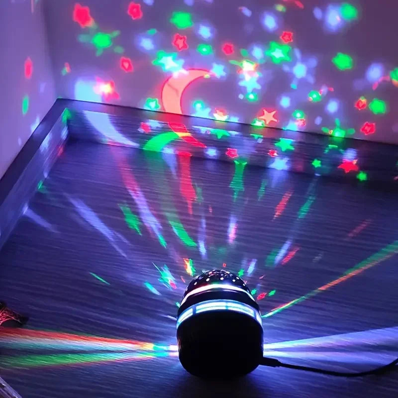 Projetor LED Céu Estrelado – Transforme Qualquer Ambiente em um Espetáculo de Luzes