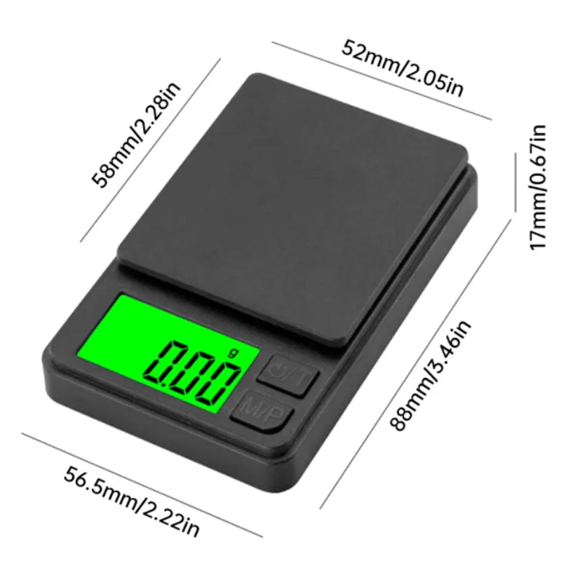 Balança Digital de Precisão 1000g x 0,1g – Mais Precisão para Sua Cozinha