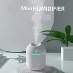 Umidificador de Ar USB 250ml com Difusor de Aromas e Luz LED