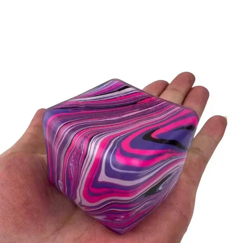 Cubo Sensorial Antiestresse com Gel – Relaxe, Foque e Divirta-se