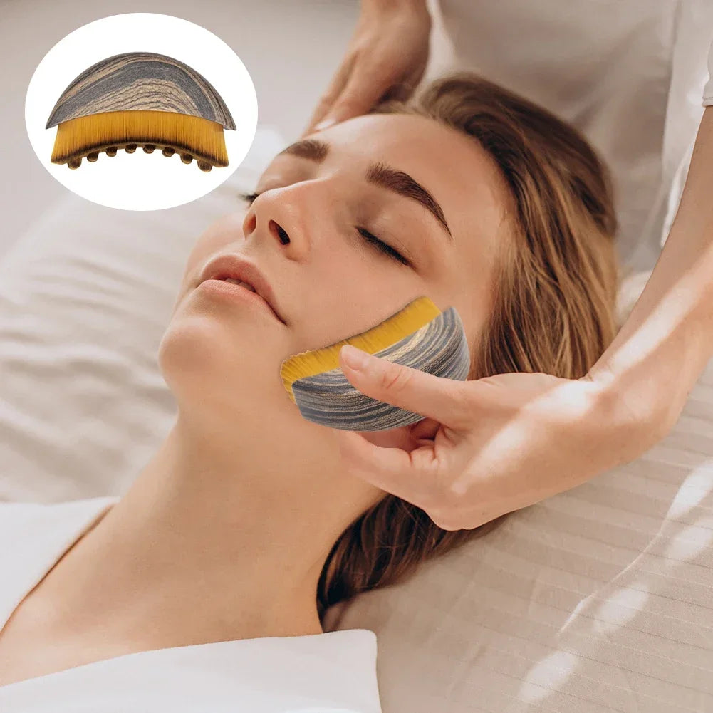 Escova Massageadora Facial para Contorno e Drenagem – Seu Momento de Autocuidado Todos os Dias
