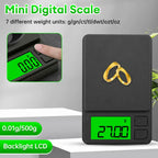 Balança Digital de Precisão 1000g x 0,1g – Mais Precisão para Sua Cozinha