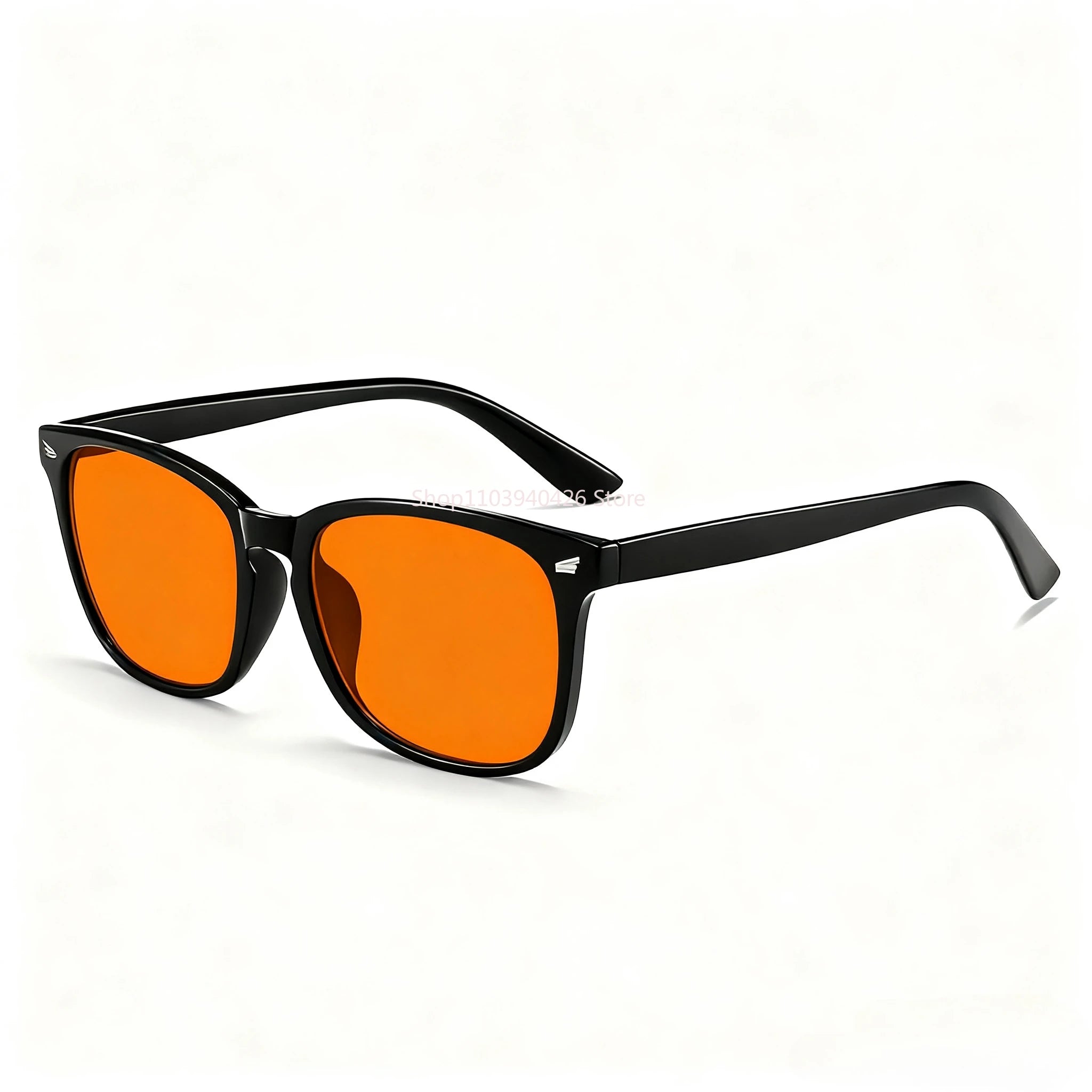 Óculos com Lentes Vermelhas para Bloqueio de Luz Azul