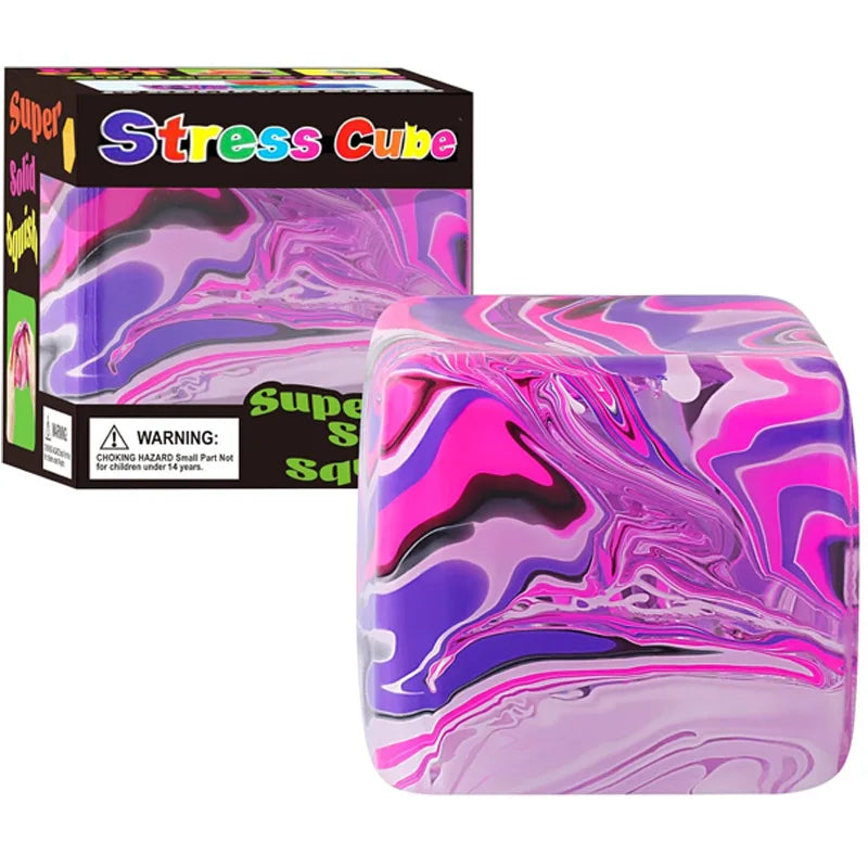Cubo Sensorial Antiestresse com Gel – Relaxe, Foque e Divirta-se