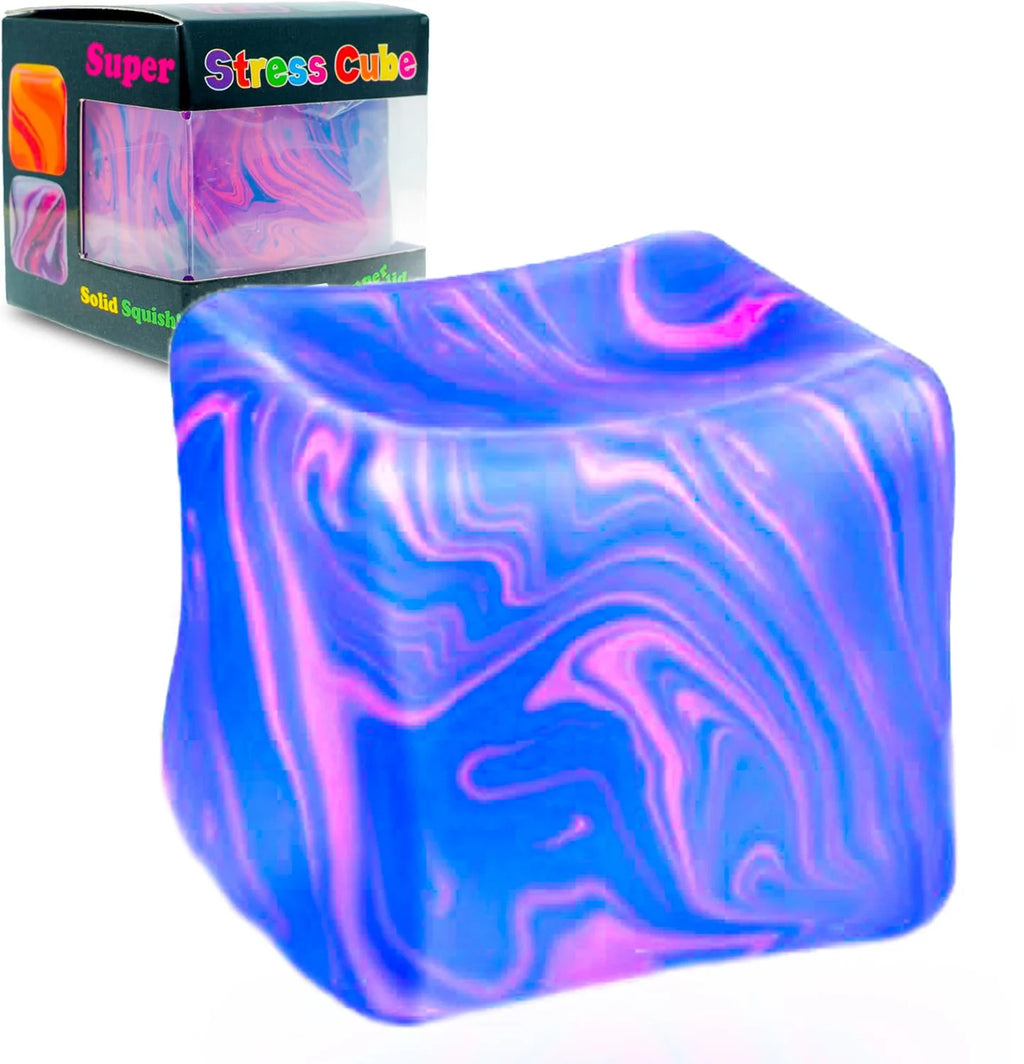 Cubo Sensorial Antiestresse com Gel – Relaxe, Foque e Divirta-se