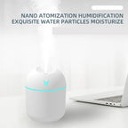 Umidificador de Ar USB 250ml com Difusor de Aromas e Luz LED