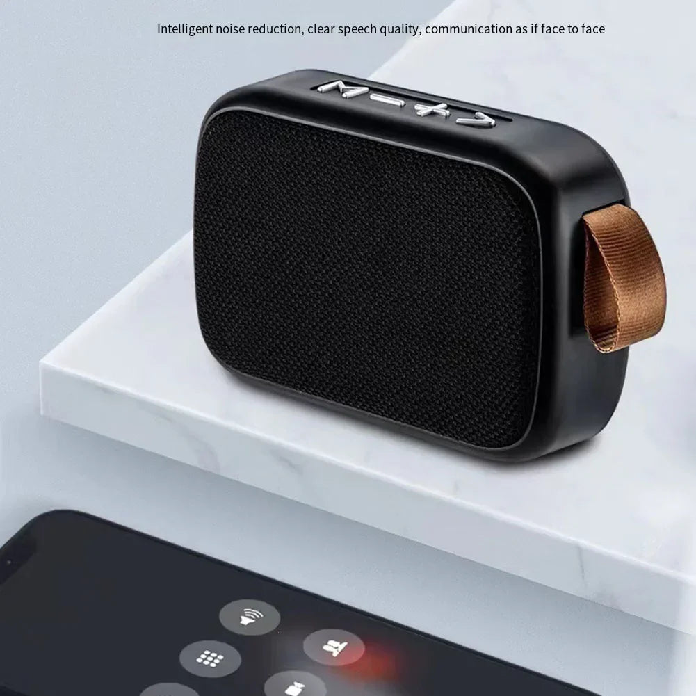 Caixa de Som Bluetooth Portátil 5.0 – Som de Qualidade para Todos os Momentos