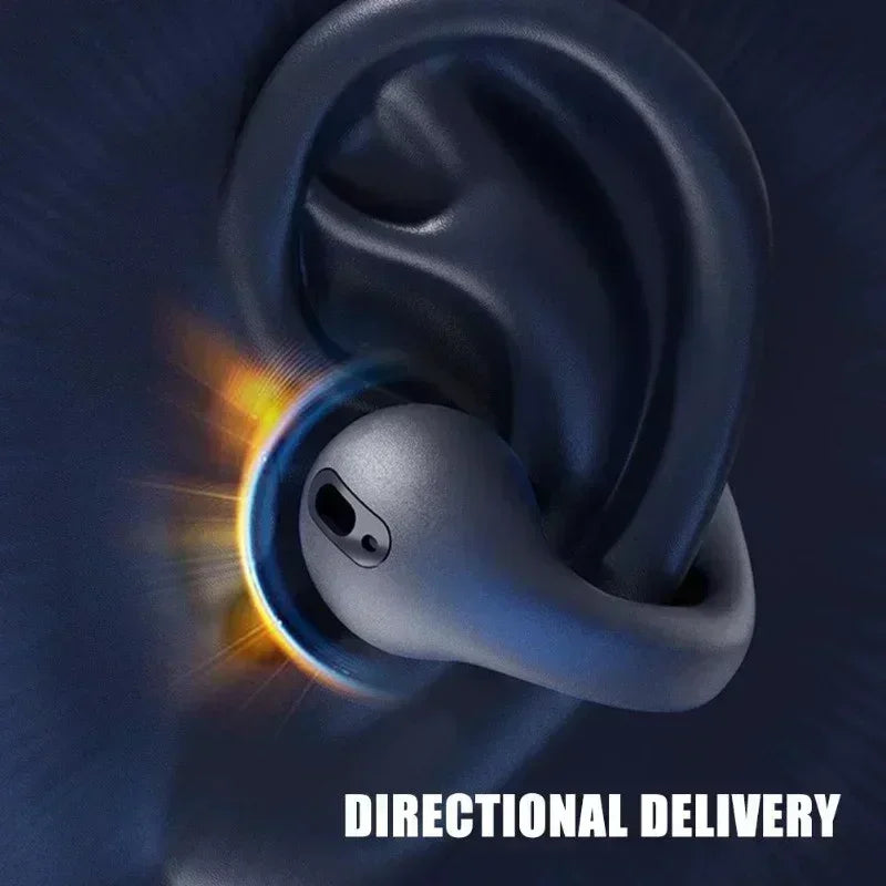 Fone de Ouvido T75 Condução Óssea Bluetooth 5.3 – Liberdade, Conforto e Segurança para Seus Treinos