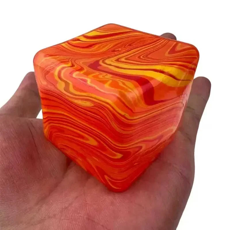 Cubo Sensorial Antiestresse com Gel – Relaxe, Foque e Divirta-se