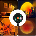 Lâmpada Projetora Pôr do Sol (Sunset Projection Lamp) – Transforme Seu Ambiente com um Espetáculo de Luz