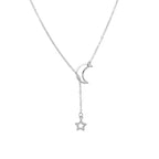 Colar Choker Lua & Estrela Dourado – Elegância na Simplicidade